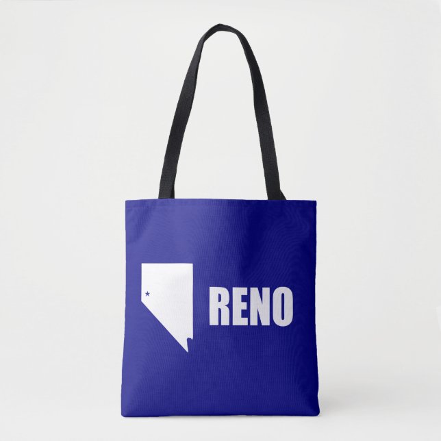 Flag of Reno, Nevada Tote Bag (Front)