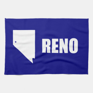 Flag of Reno, Nevada Towel