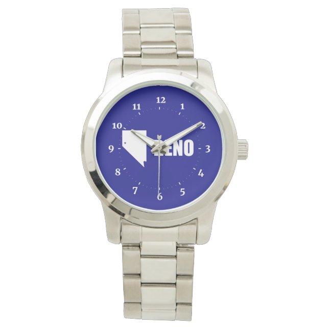 Flag of Reno, Nevada Wrist Watch (Front)
