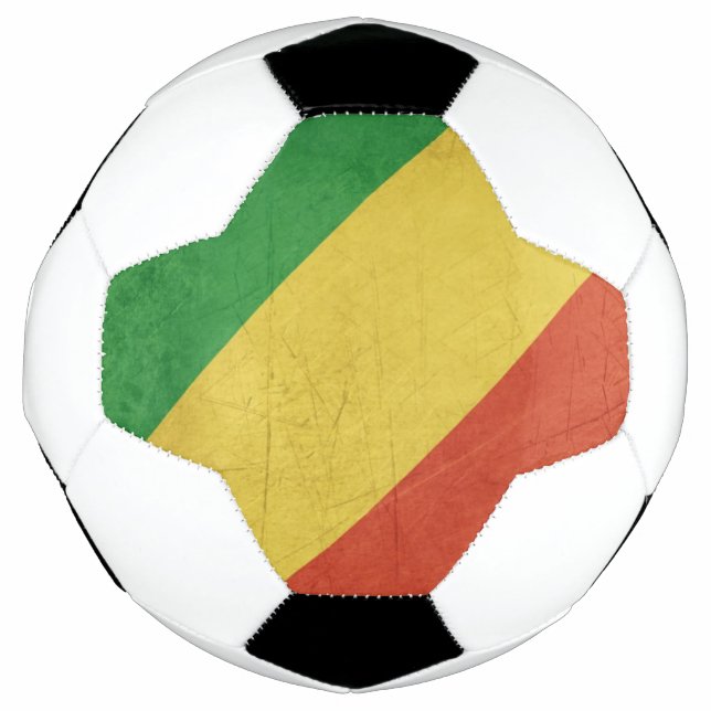 Flag of Republic of the Congo Football (Front)