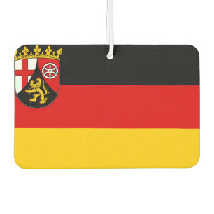 Flag of Rhineland-Palatinate Car Air Freshener