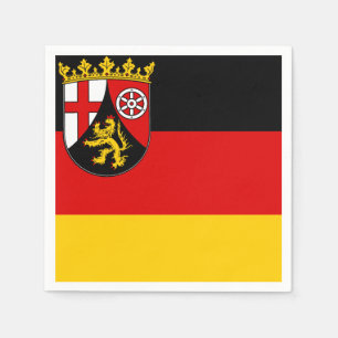 Flag of Rhineland-Palatinate Napkins