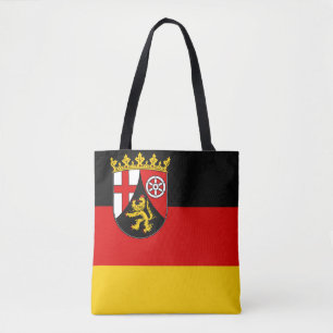Flag of Rhineland-Palatinate Tote Bag