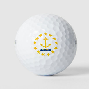 Flag of Rhode Island Golf Balls