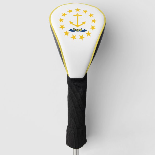 Flag of Rhode Island Golf Head Cover (Front)