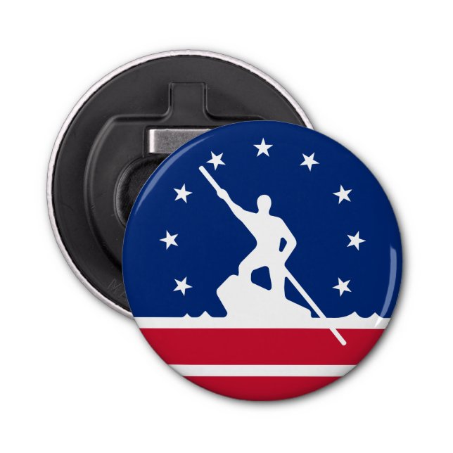 Flag of Richmond, Virginia Bottle Opener (Front)