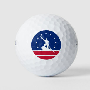 Flag of Richmond, Virginia Golf Balls