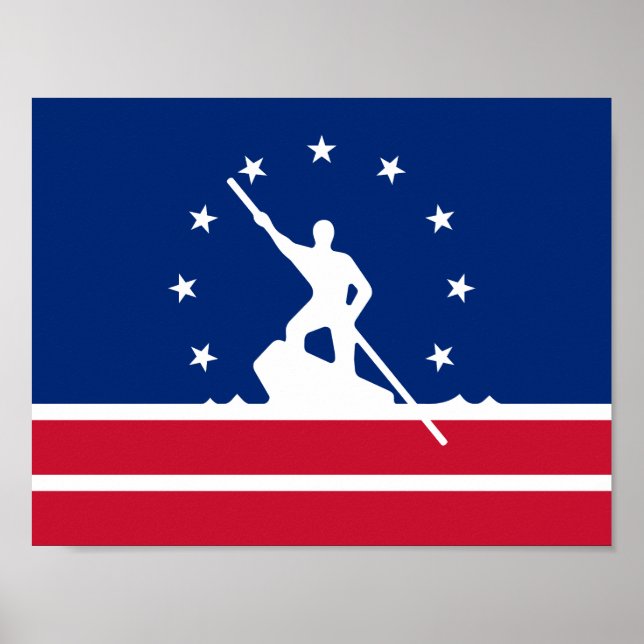 Flag of Richmond, Virginia Poster (Front)