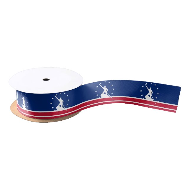 Flag of Richmond, Virginia Satin Ribbon (Spool)
