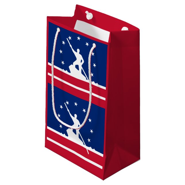 Flag of Richmond, Virginia Small Gift Bag (Front Angled)