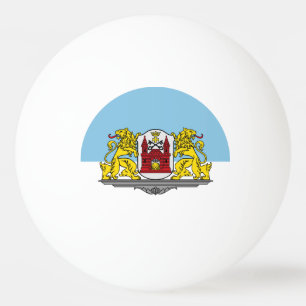 Flag of Riga, Latvia Ping-Pong Ball