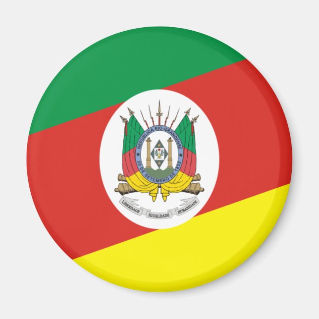 Flag of Rio Grande do Sul Magnet (Front)
