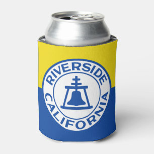 Flag of Riverside, California Can Cooler
