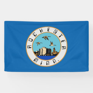 Flag of Rochester (Minnesota) Banner