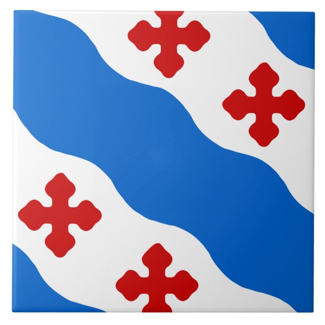 Flag of Rockville (Maryland City) Tile (Front)