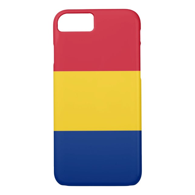 Flag of Romania Case-Mate iPhone Case (Back)