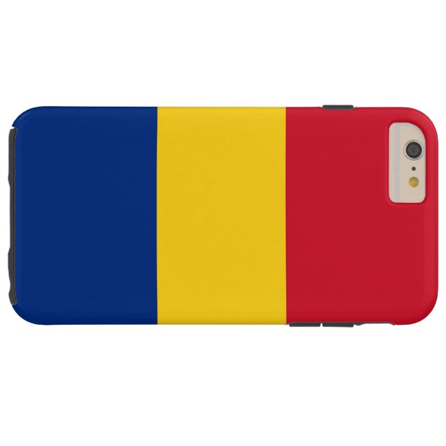 Flag of Romania Case-Mate iPhone Case (Back Horizontal)
