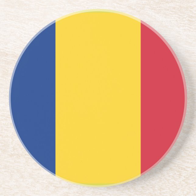 Flag of Romania Coaster (Front)