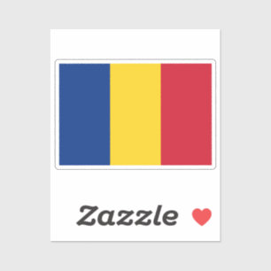 Flag of Romania custom-cut