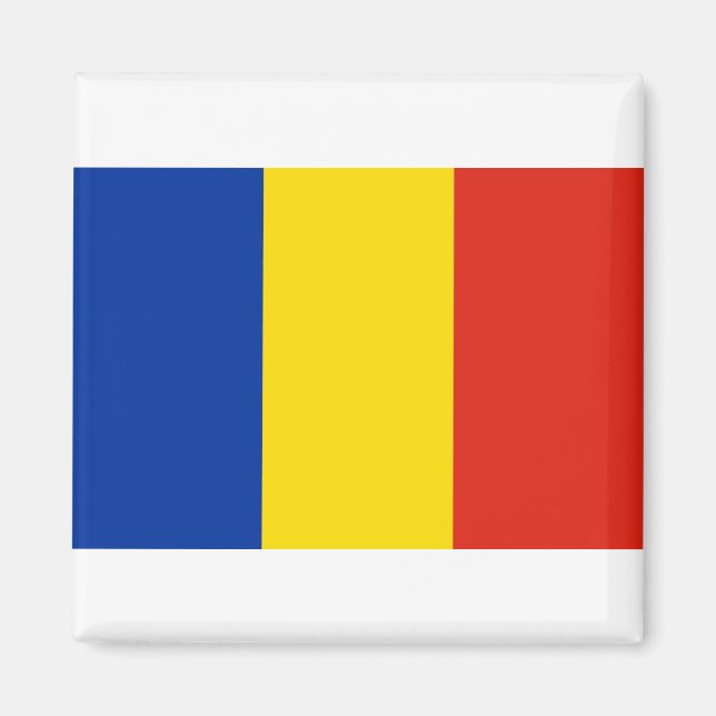 Flag of Romania Magnet (Front)
