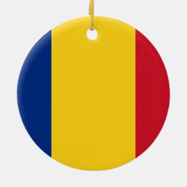 Flag of Romania Ornament (Back)