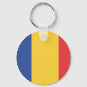 Flag of Romania, romanian flag Key Ring