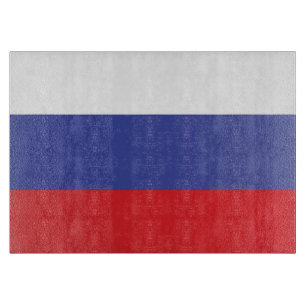 Flag of Russia Cutting Board