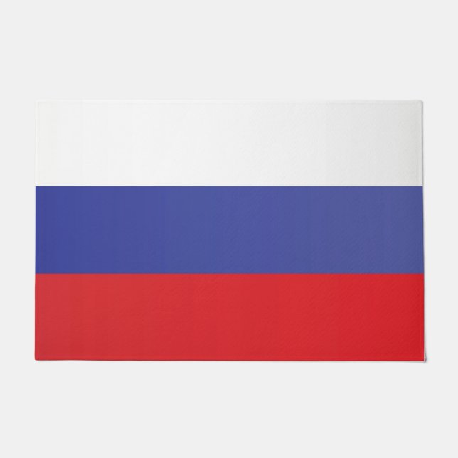 Flag of Russia Doormat (Front)