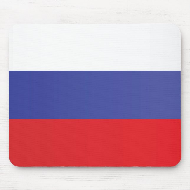 Flag of Russia Mouse Mat (Front)