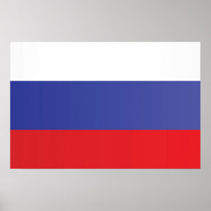 Flag of Russia Poster