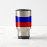 Flag of Russia Travel/Commuter Mug