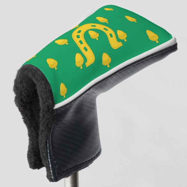 Flag of Rutland Golf Head Cover (3/4 Front)
