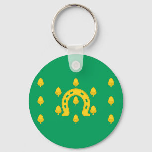 Flag of Rutland Keychain