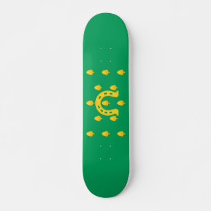 Flag of Rutland Skateboard
