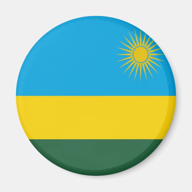 Flag of Rwanda Magnet (Front)