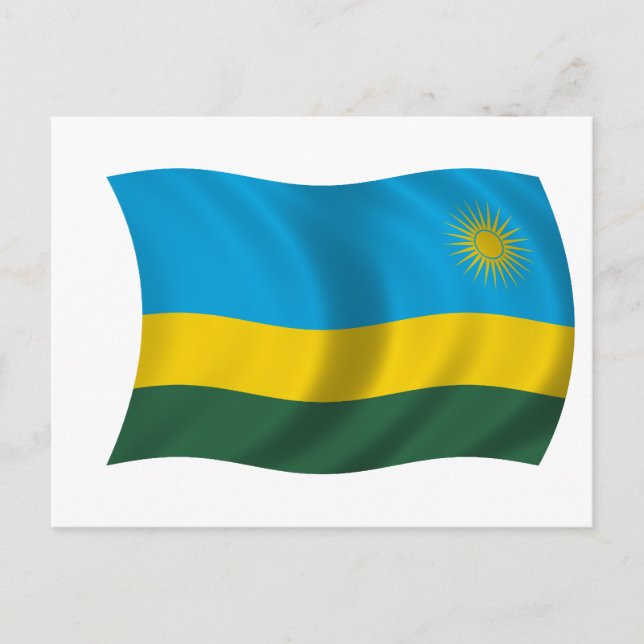 Flag of Rwanda Postcard (Front)