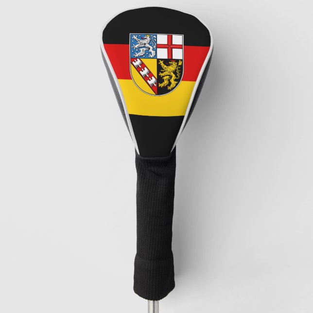 Flag of Saarland Golf Head Cover (Front)