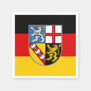 Flag of Saarland Napkins