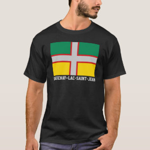 Flag of Saguenay–Lac-Saint-Jean (QUÉBEC) T-Shirt
