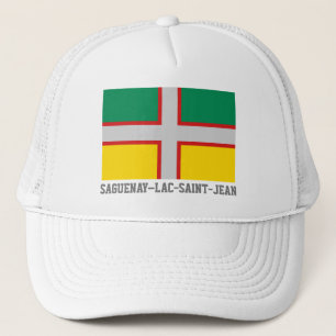 Flag of Saguenay–Lac-Saint-Jean (QUÉBEC) Trucker Hat