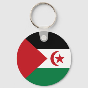 Flag of Saharan Arab Democratic Republic Key Ring