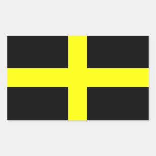 Flag of Saint David Rectangular Sticker