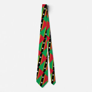 Flag of Saint Kitts and Nevis Tie