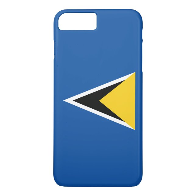 Flag of Saint Lucia Case-Mate iPhone Case (Back)