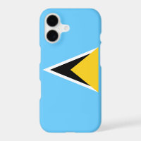 Flag of Saint Lucia (St Lucia) (Caribbean)