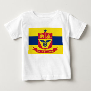Flag of Saint Paul (Minnesota) Baby T-Shirt
