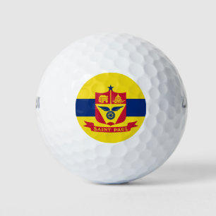 Flag of Saint Paul (Minnesota) Golf Balls