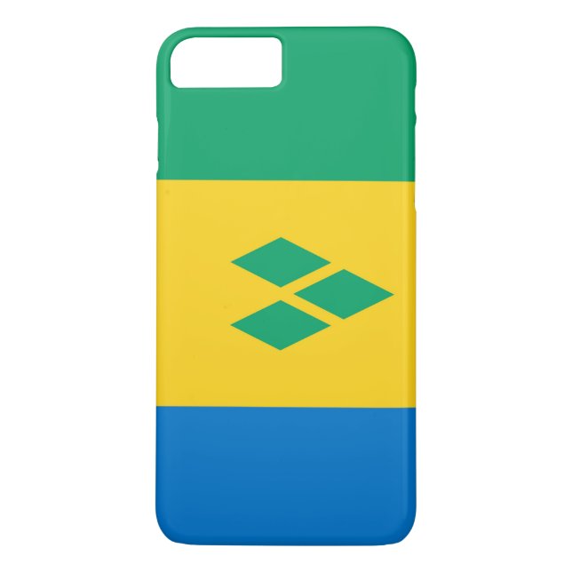 Flag of Saint Vincent and the Grenadines Case-Mate iPhone Case (Back)