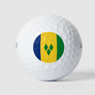 Flag of Saint Vincent and the Grenadines Golf Balls