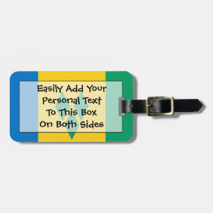 Flag of Saint Vincent Easy ID Personal Luggage Tag